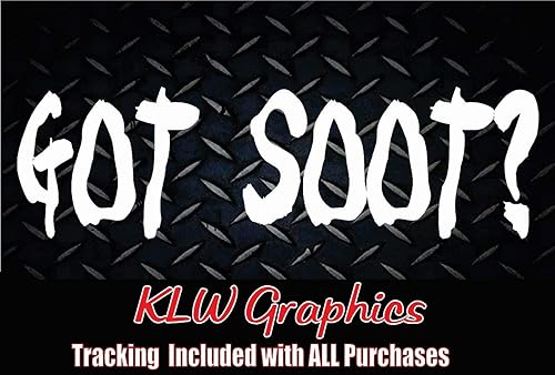Pegatina de vinilo Got Soot Diesel Truck Stacks 4x4 2500