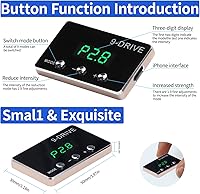 Vista 4 de Controlador de respuesta del acelerador, acelerador de pedal de carreras electrónico inteligente de 9 velocidades 9 modos para Toyota 4Runner Tundra