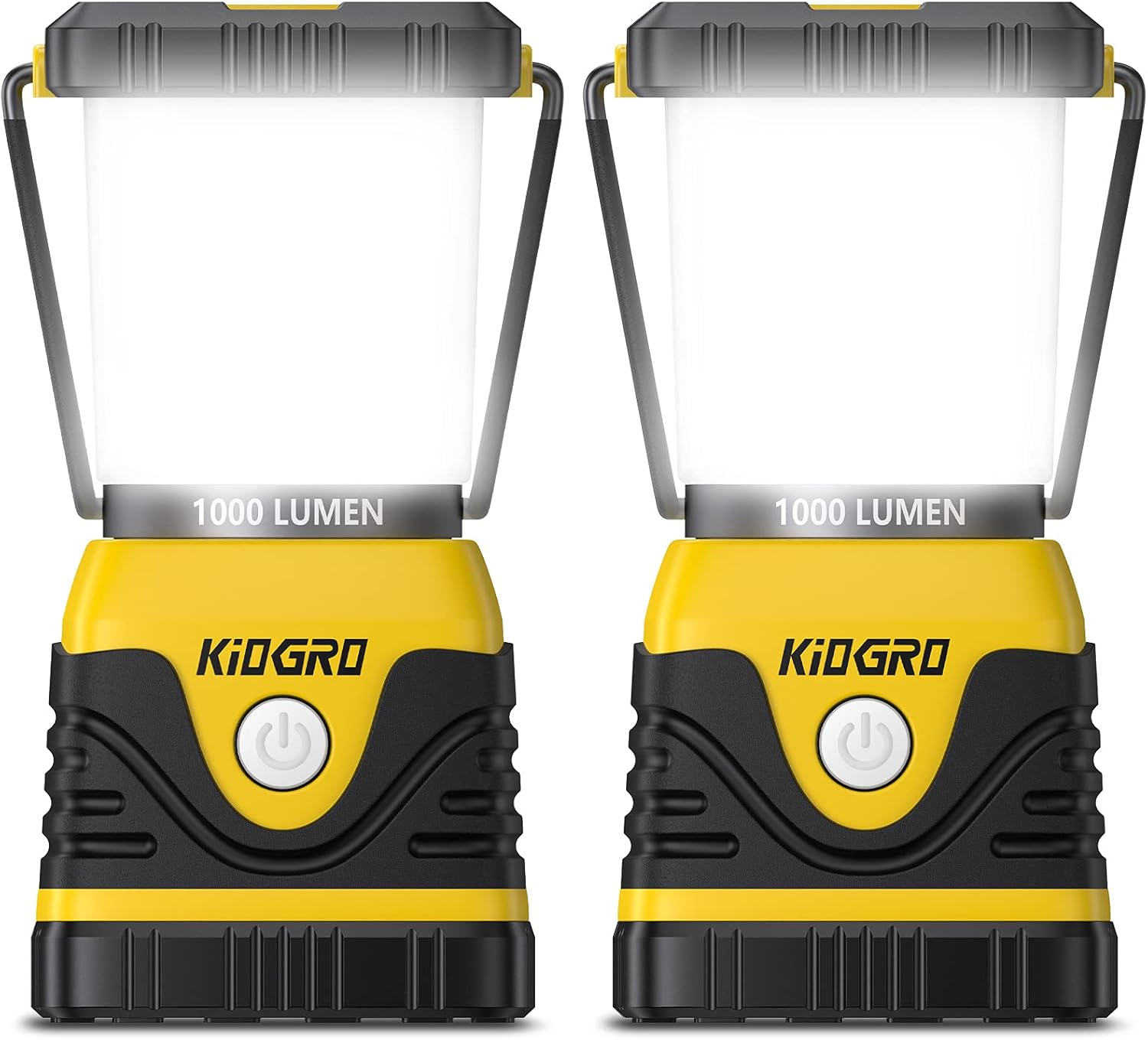 LED Camping Lantern,Battery Powered Lamp With 1000 Lumen,4 Light Modes Waterproof Portable Camping Lights Lantern Flashlight for Camping - - 