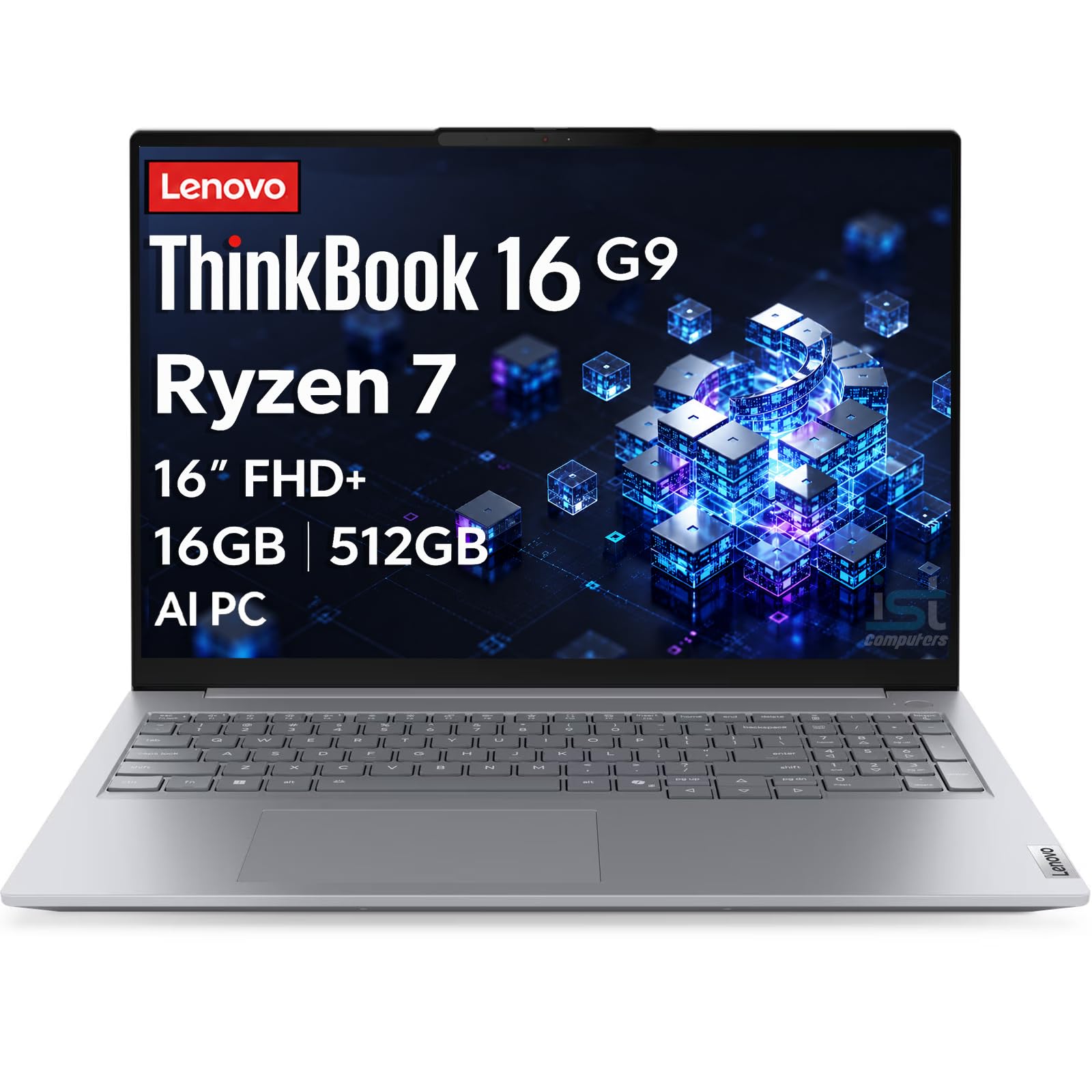 Amazon.com: Lenovo ThinkBook 16 Gen 9 Business Laptop (16