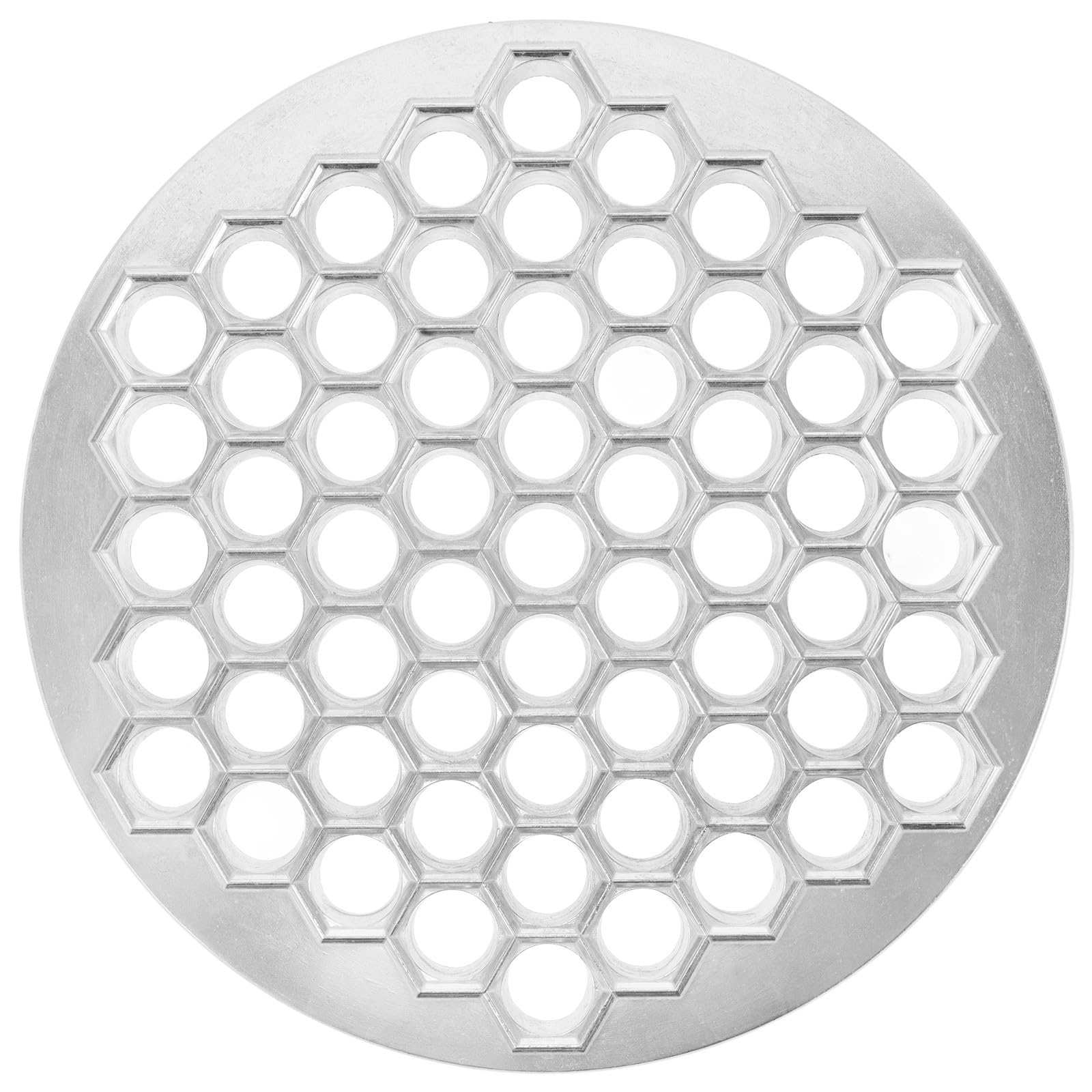 Moule à raviolis en aluminium argenté avec 37 empreintes pour cuisine maison