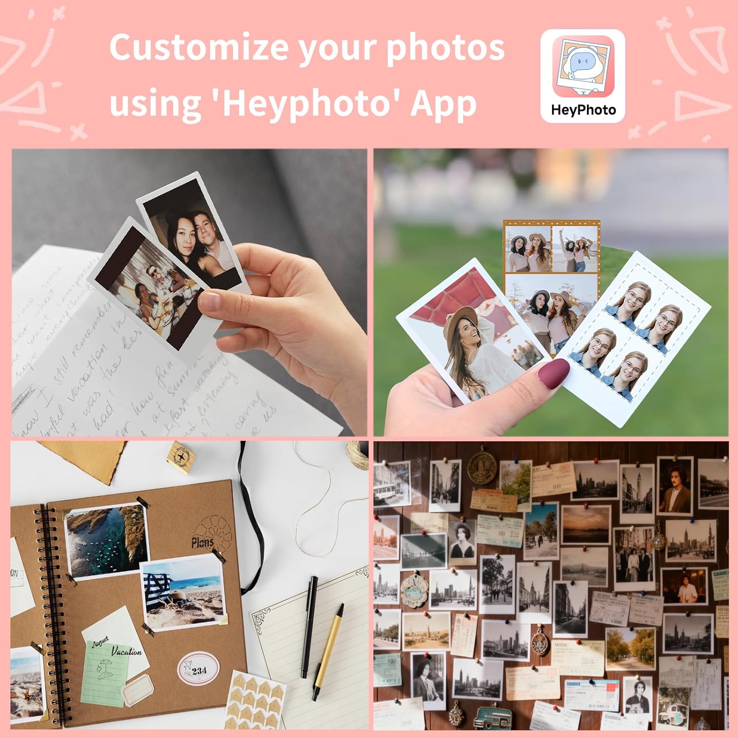 HPRT 2"x3" One-piece Photo Paper and Color Ribbon Cartridge Refill (20 Sheets), Compatible with HPRT CP2100 Mini Photo Printer & Z3 Instant Camera - Image 9