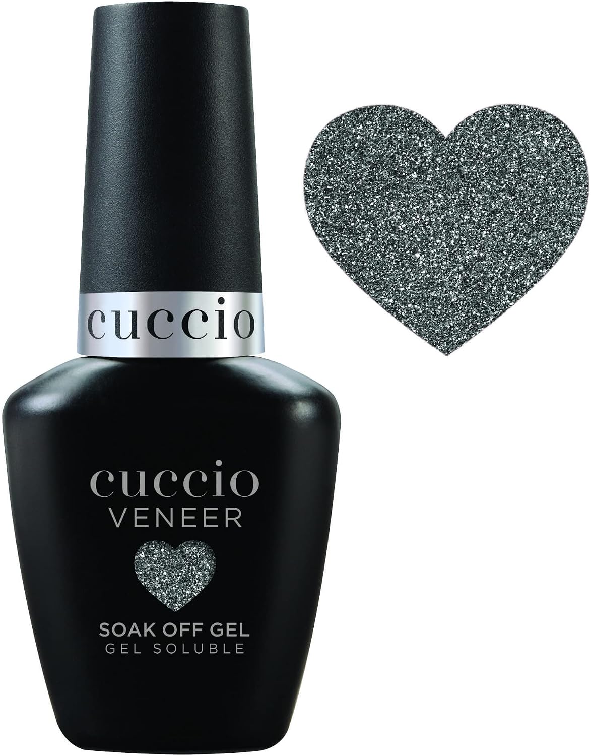 Cuccio Veneer Gel Polish 13ml Graphite Burst, 13 ml (Pack of 1) - Image 5
