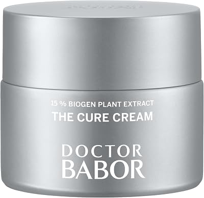 DOCTOR BABOR Regeneration – The Cure Cream | Revitalisierende Gesichtspflege mit 15% BIOGEN PLANT Extrakt | Entzündungshemmend und antioxidativ | Gesichtscreme für Gesicht, Hals & Dekolleté, 50ml