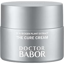 Doctor BABOR Regeneration - The Cure Cream Revitalising Face Care with 15% Organic Plant Extract Anti-Inflammatory and Antioxidant Face Cream for Face Neck & D collet  50 ml