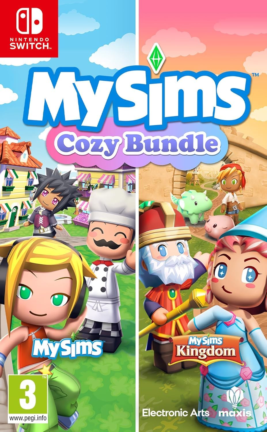 MySims Colección Sofá y Mantita Switch soluciona el aburrimiento portátil 6