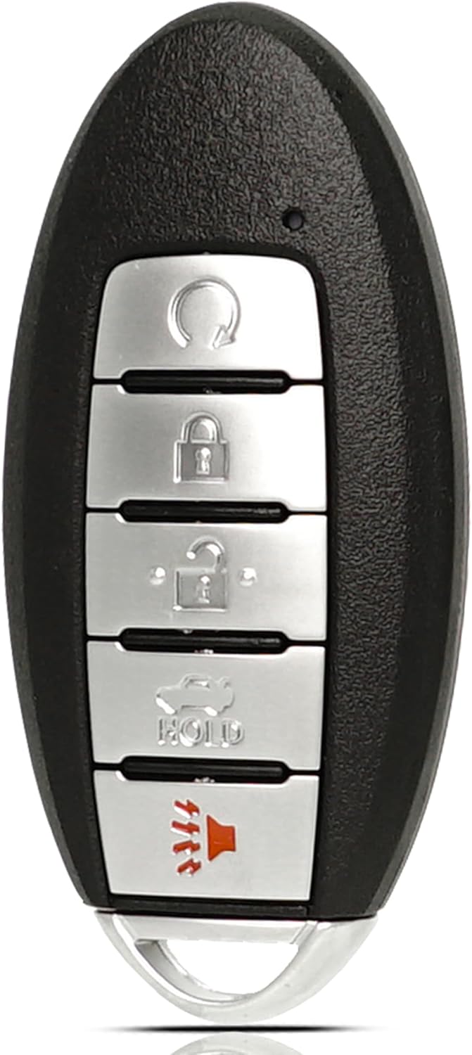 SUPALAND Key Fob Keyless Entry Fits for Nissan Altima Versa Sentra 2019-2023 Remote Control Push SART Key Replacement 5 Button FCC: KR5TXN4, PN# 285E3-6CA6A S180144803