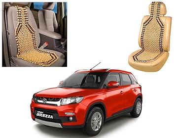 Autopearl Car Wooden Bead Seat Cover for Vitara Brezza