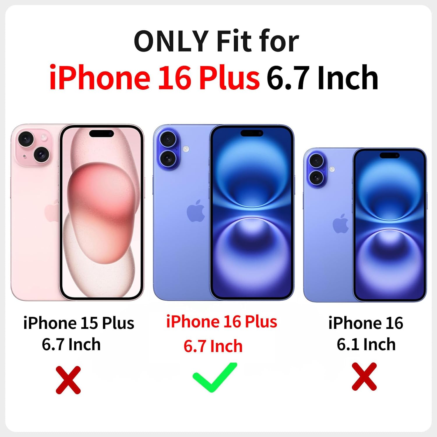 XIZYO for iPhone 16 Plus Case, Floral Rose Cute Phone Case for Women Girls Burgundy Aesthetic Pattern Print Slim TPU Bumper Shockproof Protective Cover for iPhone 16 Plus 6.7 Inch, Wine Red - Image 2