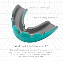 lo-bloo Slick Mouth Guard - Dual-Density Athletic MMA Mouthguard for High-Contact Sports (Martial Arts, BJJ Hockey, Football, Rugby, Extreme Cycling) – Proprietary Superior Impact Protection (Purple) gallery image