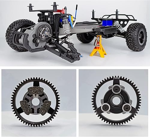 Miniatura 5 de Engranajes de espolón de acero RC 32P 56T engranaje de espolón con piñón 18T para engranajes de actualización de sello de acero inoxidable de escala