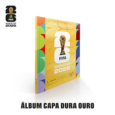 Álbum Copa 2026 Capa Dura Ouro