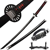Vista 11 de SV Anime Demon Slayer Sword Katana 41 Inch Decorative Collectible Gift Cosplay Sword，Various Styles Available
