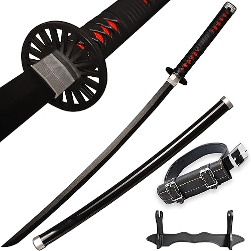 Vista 11 de SV Anime Demon Slayer Sword Katana 41 Inch Decorative Collectible Gift Cosplay Sword，Various Styles Available
