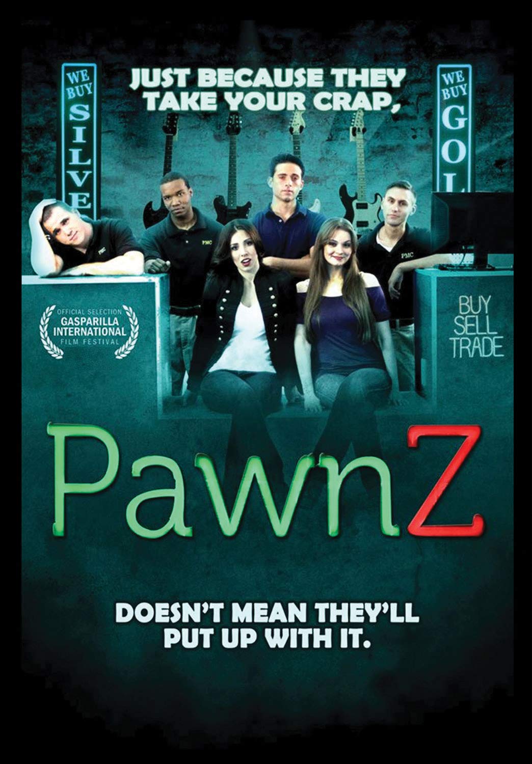 Pawnz DVD para ver cine americano Edizione Stati Uniti desde Italia