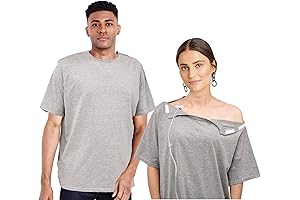 Uni-Sex Post Shoulder Surgery Shirt - Comfort and Convenience Post-Surgery
