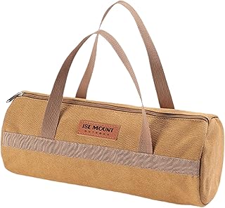 Bolsa de herramientas pequeña | Soporte ligero para equipo de camping | Material resistente al agua con correa de asa | Práctica bolsa de accesorios de tienda de campaña para almacenar clavijas, mazos