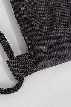 Siyah 32x45 cm Su Geçirmez Büzgülü Krampon ve Spor Çantası