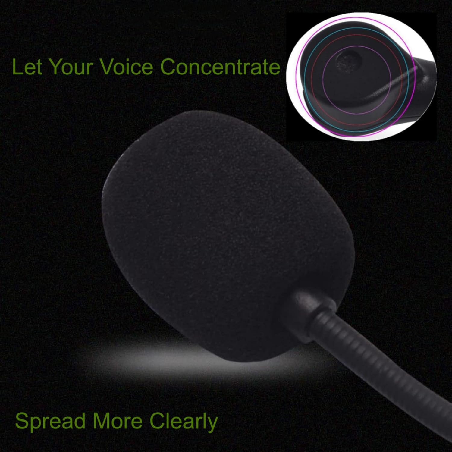 Alpha Microphone Accessories Compatible with Kingston HyperX Cloud Alpha Gaming Headset, 3.5mm Audio MIC Work for PS4, Xbox One, Nintendo Switch, Computer PC Gaming image 3 of 7 B0BJPBVKDJ