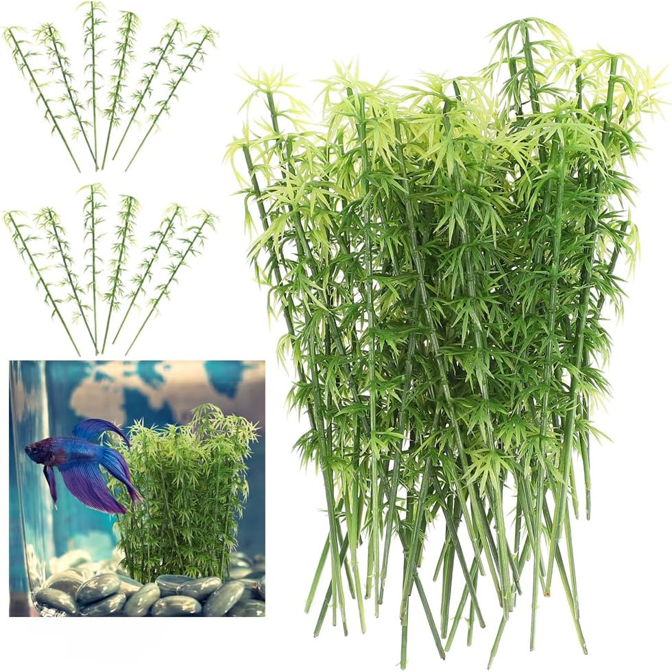 Artificial Bamboo Trees Miniature Bamboo Decor for Micro Landscape Model Faux Plant for Diorama Tabletop Scene Garden Layout and DIY Home