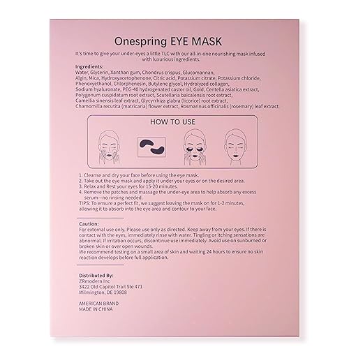 Miniatura 41 de Almohadillas de gel para ojos (24 pares) – Parches debajo de los ojos para ojos hinchados, arrugas, ojeras, geles de colágeno natural para ojos