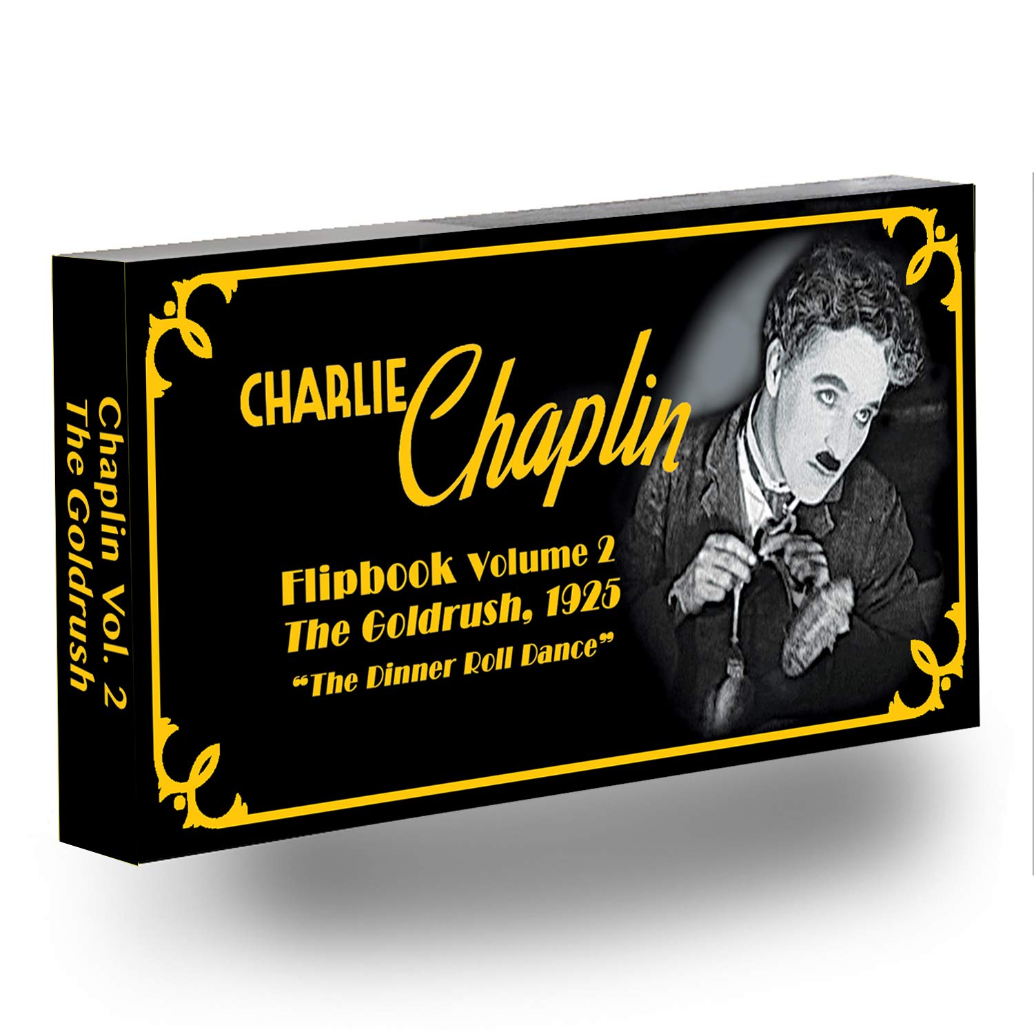 Charlie Chaplin Flipbook for Movie Lovers, Animation Flip Book Keepsake