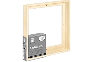 Ampersand Floaterframe 12"x12" for Displaying Art