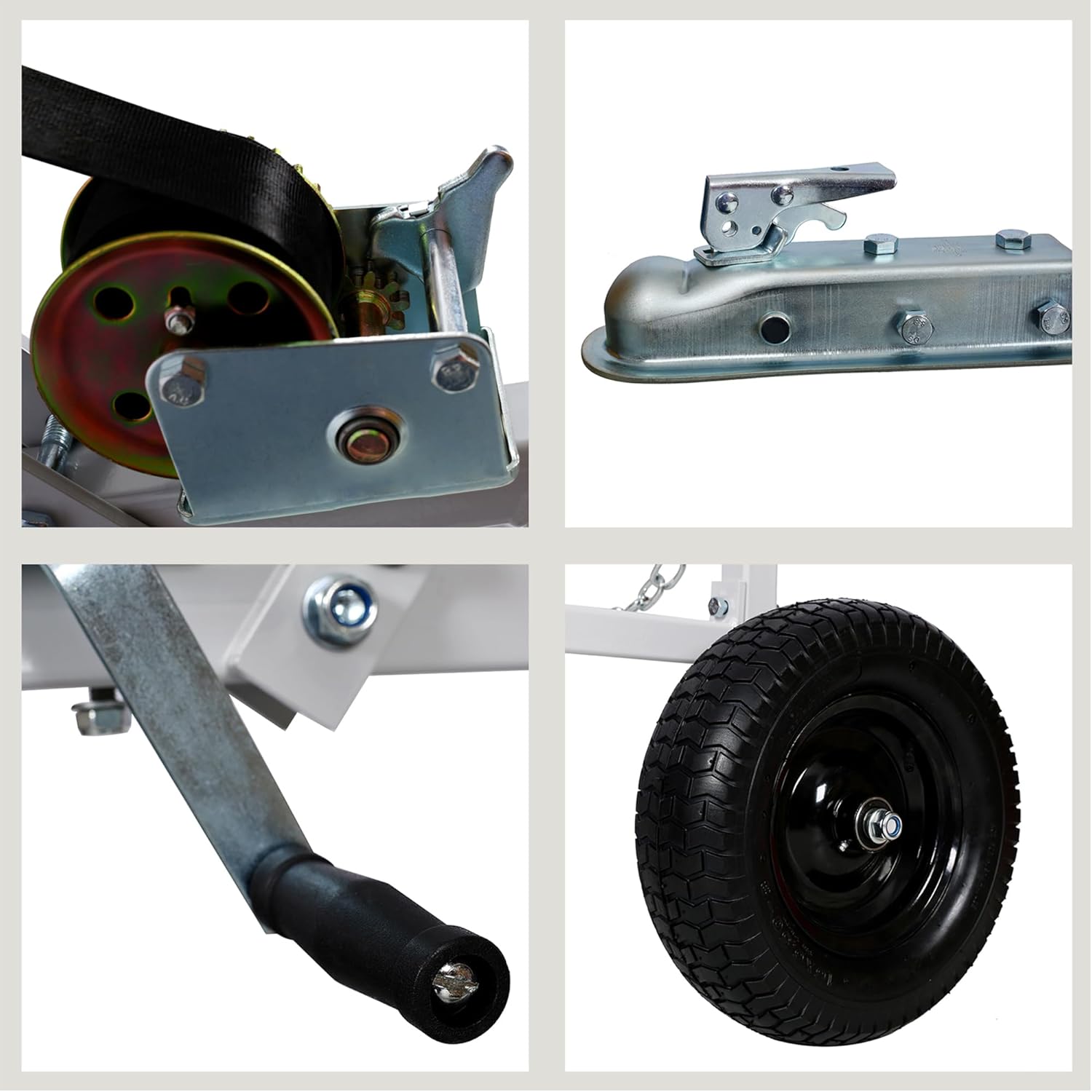 ATV Log Skidding Arch - 1600lbs Capacity, Accommodates Logs up to 24in in Diameter, Heavy-Duty Log Holder for Farm, Commercial Wood Transport (Log Skidding Arch)