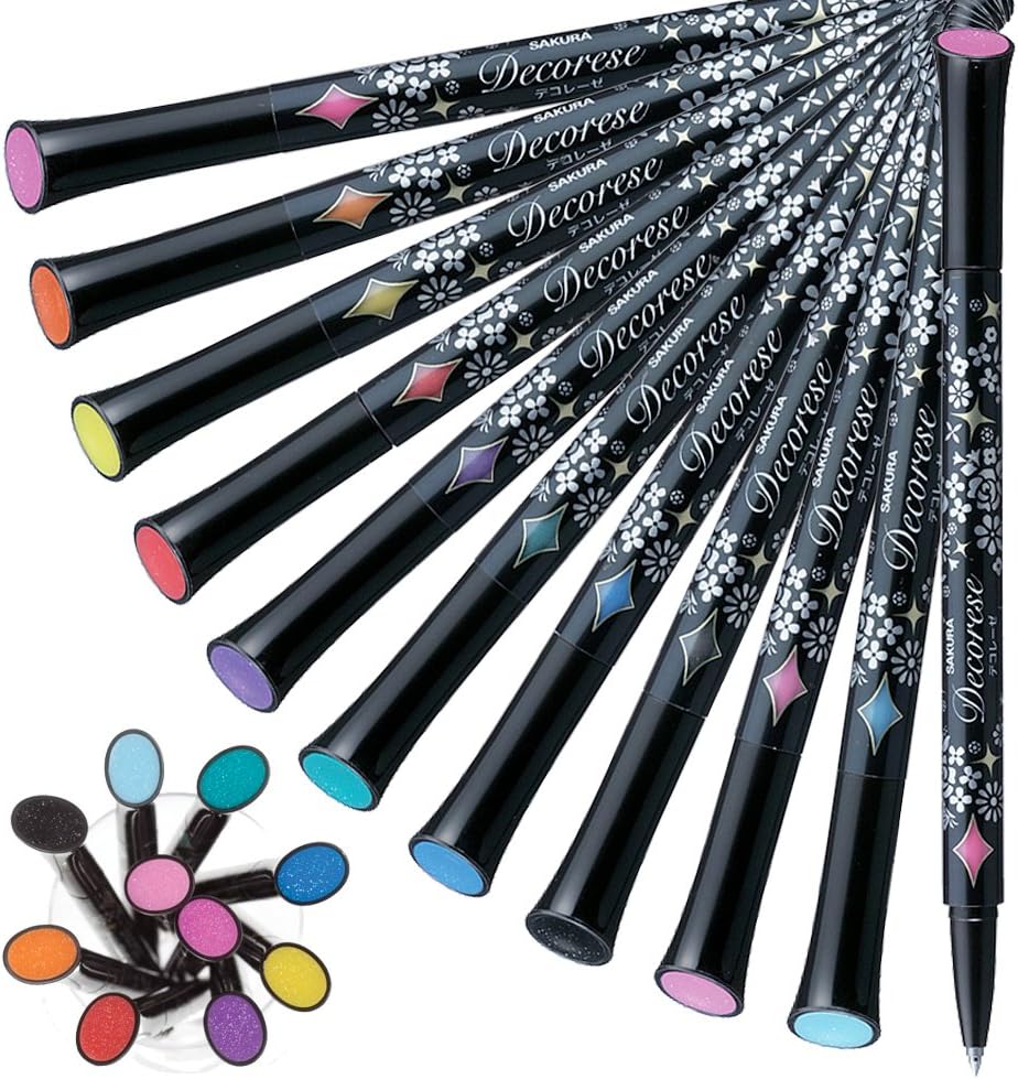 Decorese Nail Art,decorating,glitter, Plastics, Photography, Paper Cups,all Products-deco Pen (Pack of 10)