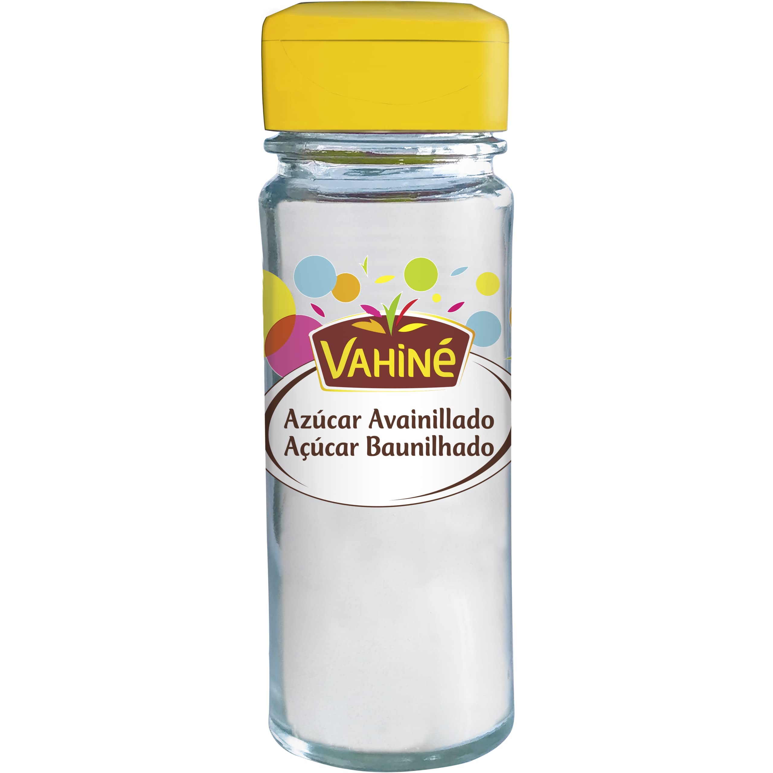 VAHINE - Pastelería - Azúcar Avainillado - Vainilla - Para Masas de Bizcocho, Cremas y Flanes - 90g