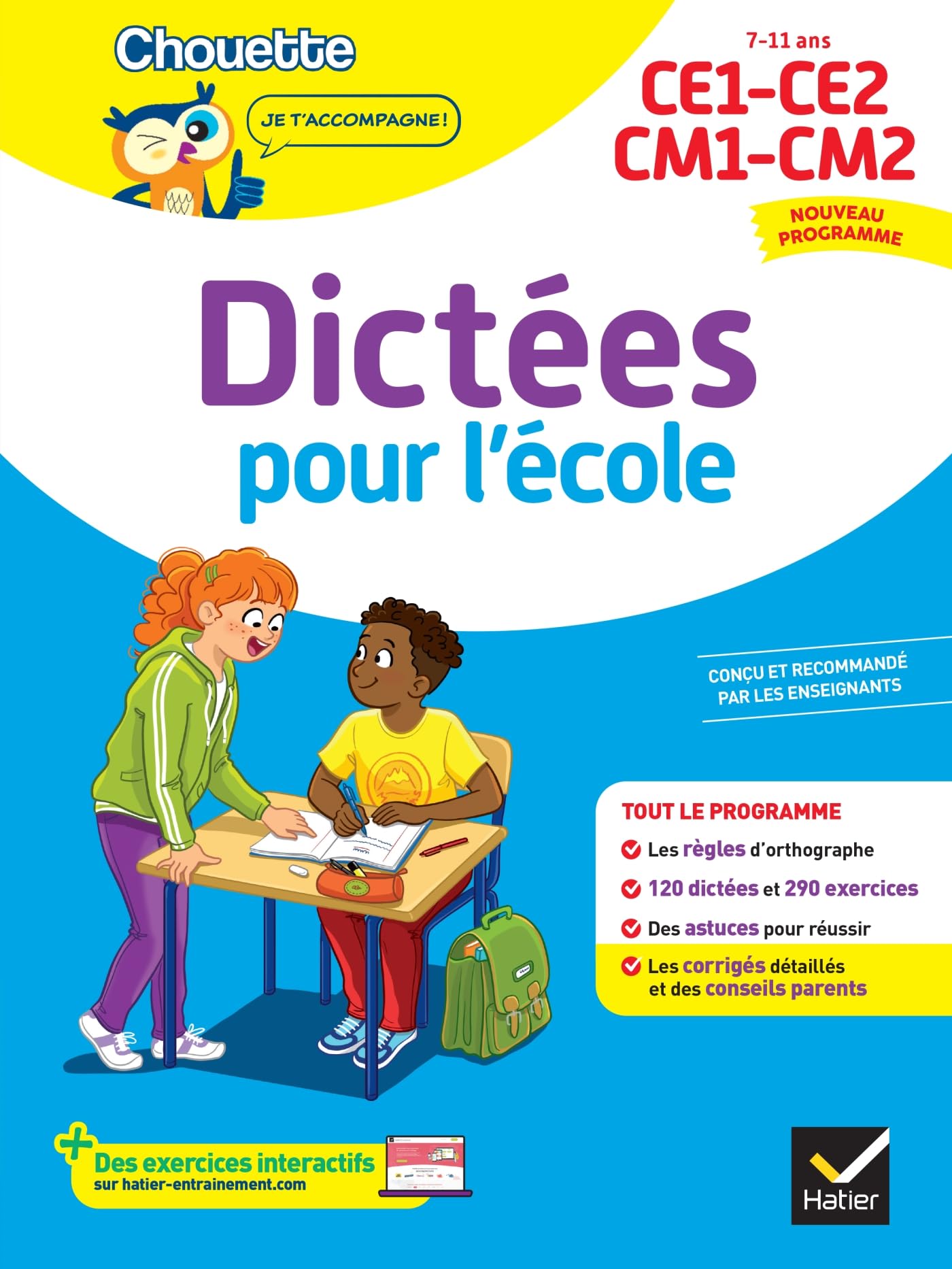 Chouette - Dictées pour l'école CE1/CE2/CM1/CM2: 33