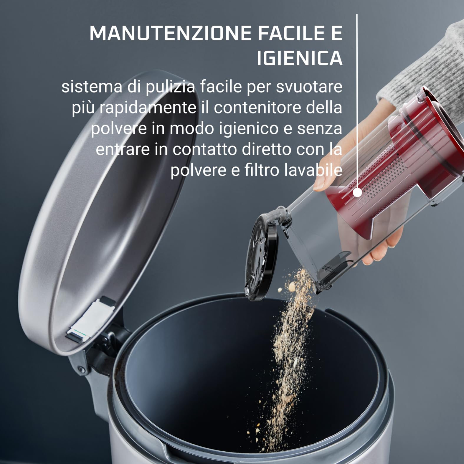 Rowenta X-Pert 7.60, Aspirapolvere Senza Fili, RH6A73