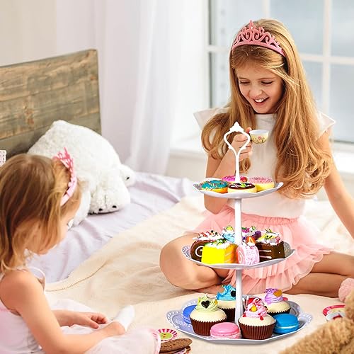 Miniatura 5 de 16 piezas de comida falsa realista juguete artificial donas magdalenas falsas rebanadas pastel de simulación artificial macaron, para exhibir espuma