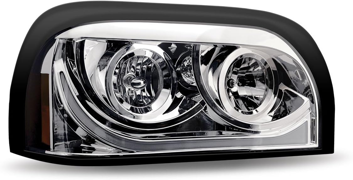 Trux Accessories27in. x 15in. Freightliner Century Passenger's Side Halogen Projector Semi-Truck Headlight - Model Number TLED-H14