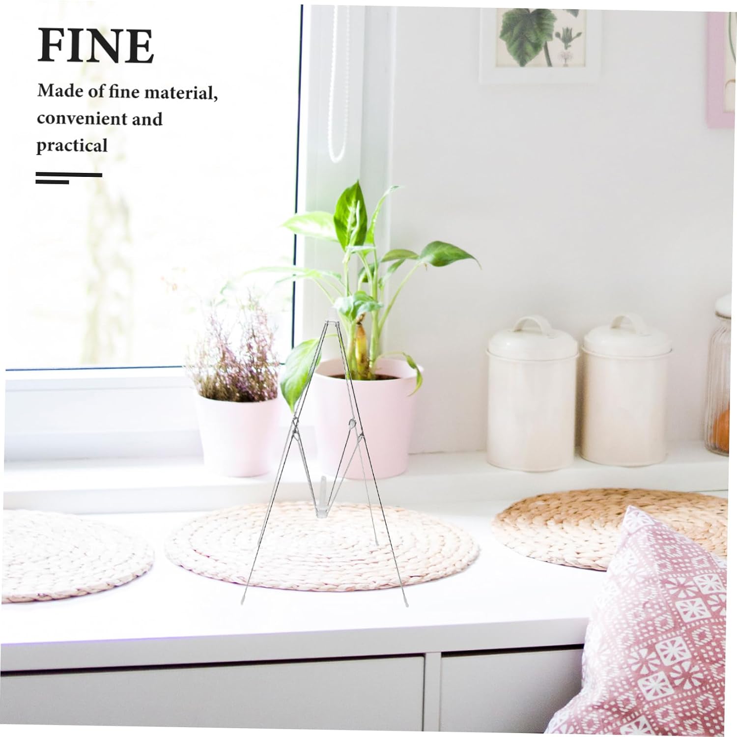 Healifty 4pcs Collapsible Dish Dome Frame Adjustable Food Tent Frame Food Cover Umbrella Versatile Kitchen Cover Stand