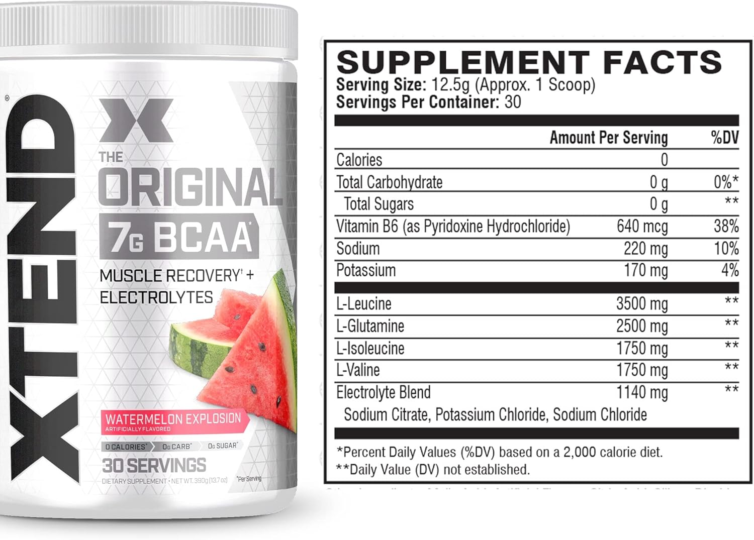 Amazon 海外直送品 Scivation Xtend aa 30杯分 ウォーターメロン Scivation aa