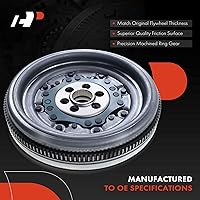 Vista 4 de A-Premium Volante de doble masa compatible con Volkswagen Jetta 2009-2010, Beetle 2013-2015, Golf y Audi A3 2010-2013, 2.0L Turbo, transmisión