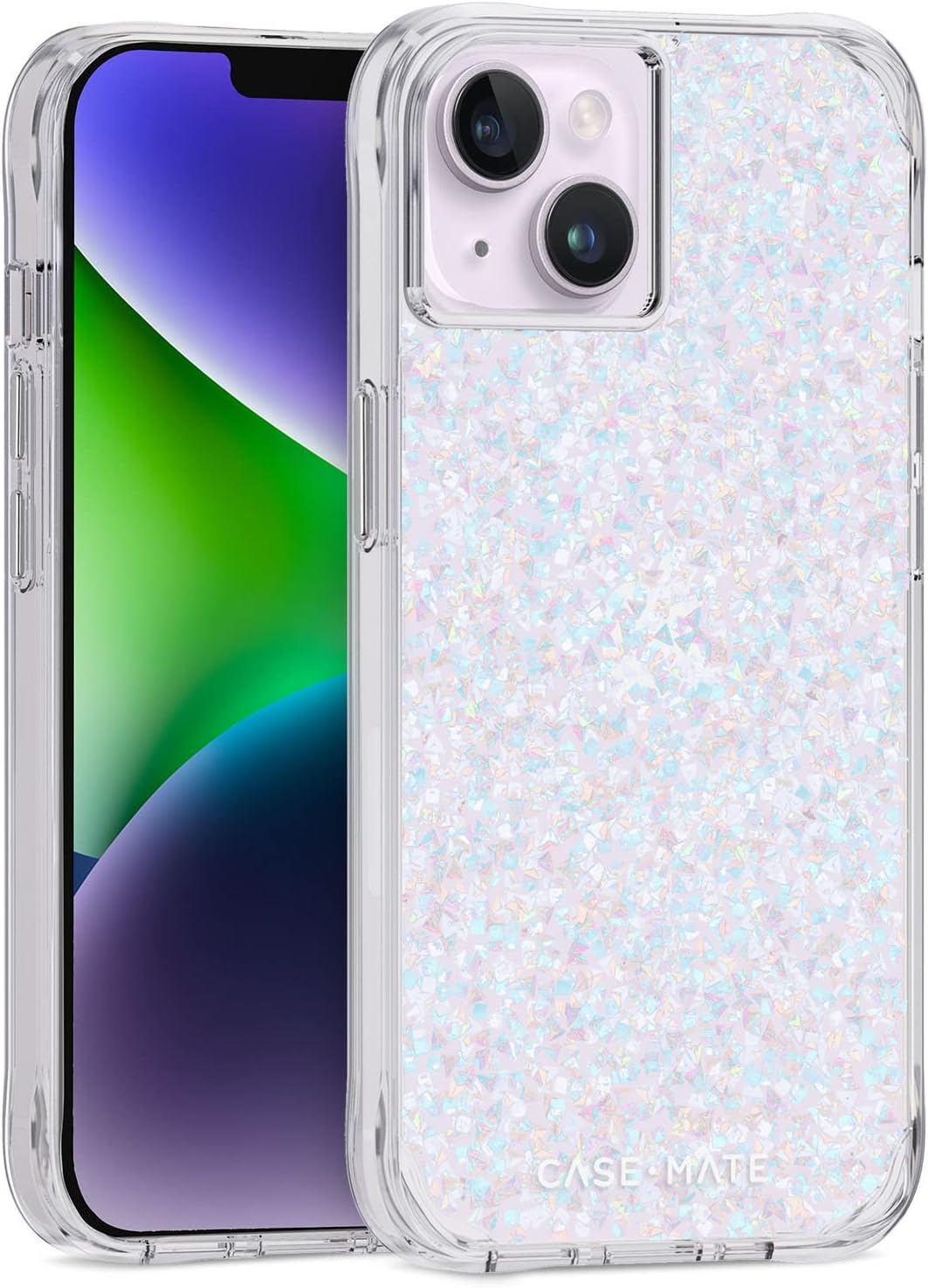 Case-Mate iPhone 14 Plus Case - Twinkle Diamond [10FT Drop Protection] [Compatible with MagSafe] Magnetic Cover with Cute Bling Sparkle for iPhone 14 Plus 6.7", Anti-Scratch, Shock Absorbent, Slim Fit