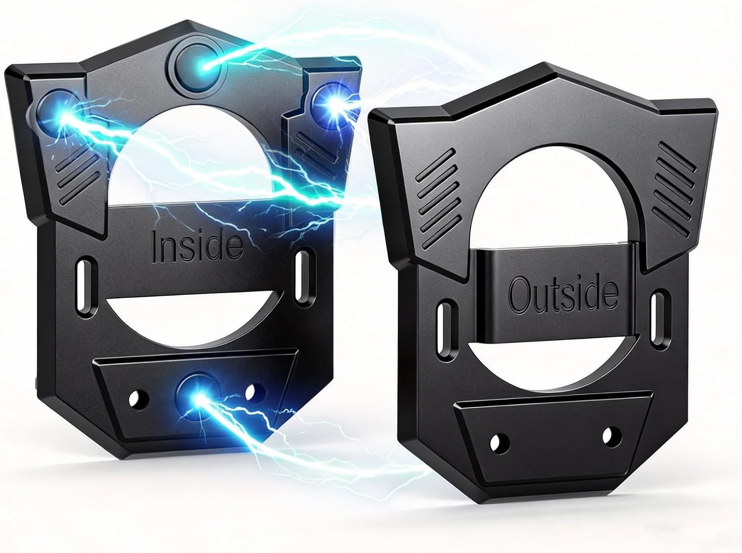 2Pack The MN-N1Two Sets The Magnetic Stand for Clothing is Suitable for Action Cameras, Law Enforcement recorders and Video Recording Instruments