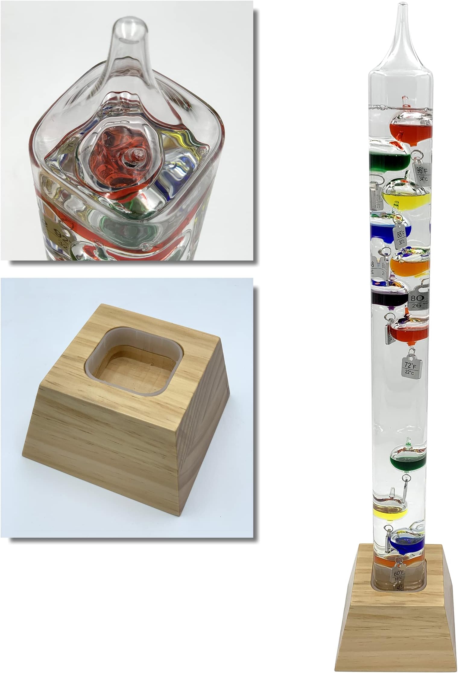 Galileo Barometer - Esmeralda Design & More
