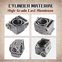 Vista 5 de Kit de reconstrucción de extremo superior de junta de cilindro de pistón de 3.622 in, repuesto para Polaris Ranger Scrambler Sportsman 500 1996-2010