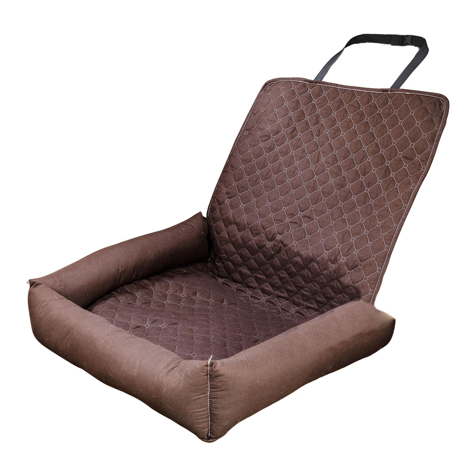 Siège de voiture pour petit chien tapis pliable et imperméable pour voyage en SUV