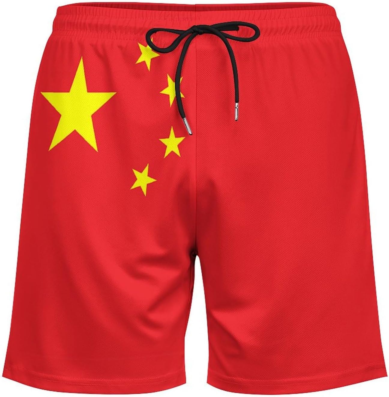 Zakqeik Men's Summer Ghana Flag Swim Trunks Quick Dry Surf Boardshorts Bathing Suit Shorts with Pockets