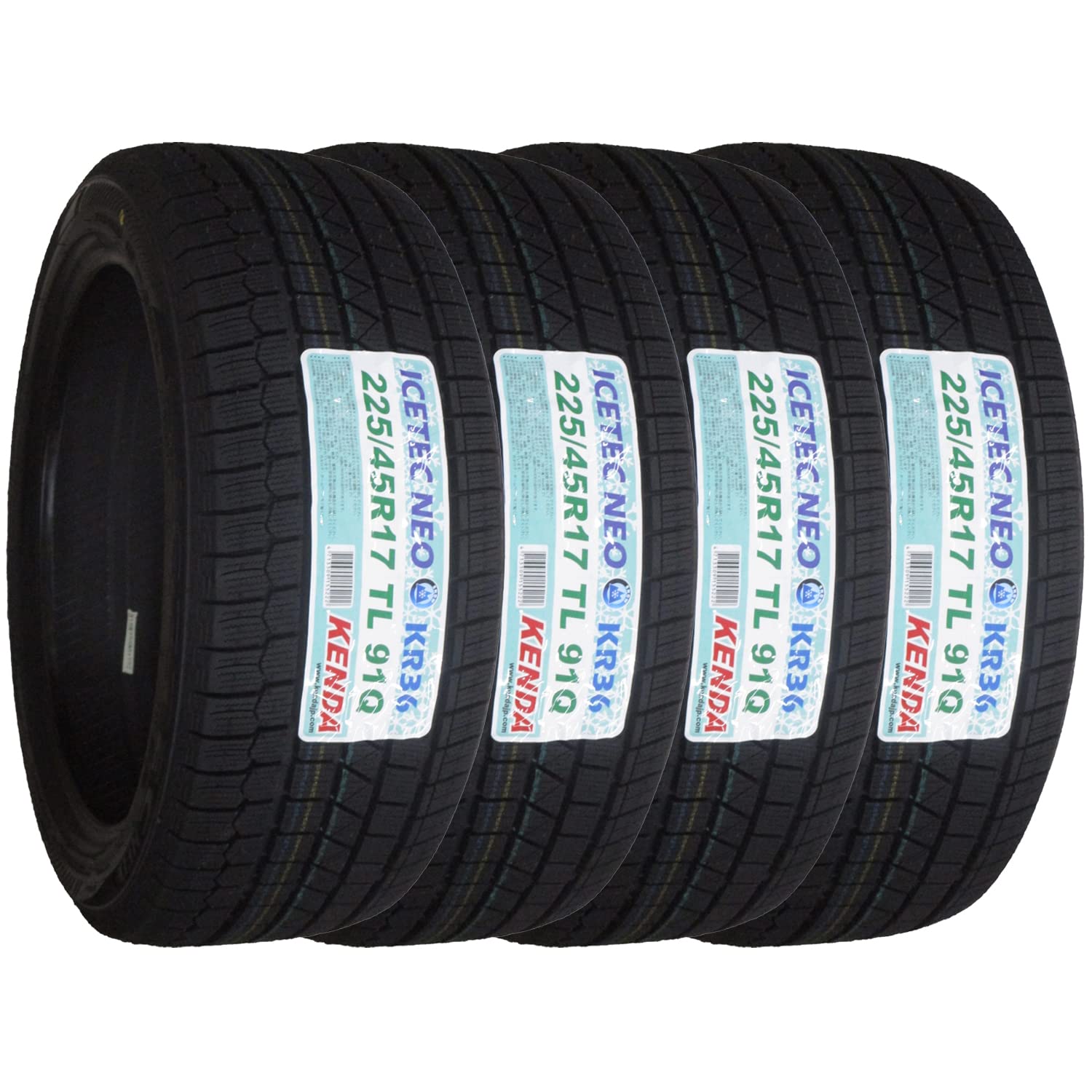 Amazon.co.jp: ケンダ(KENDA) スタッドレスタイヤ KR36 225/45R17 91Q
