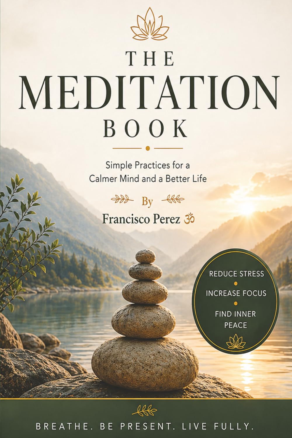 The Meditation Book: Simple Practice for a Calmer mind and a Better life