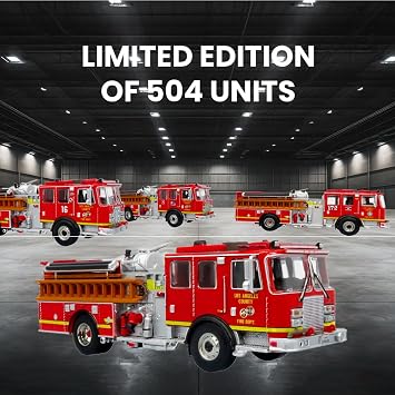 Iconic Replicas KME Predator Fire Engine: LACFD - Engine 16 1:64
