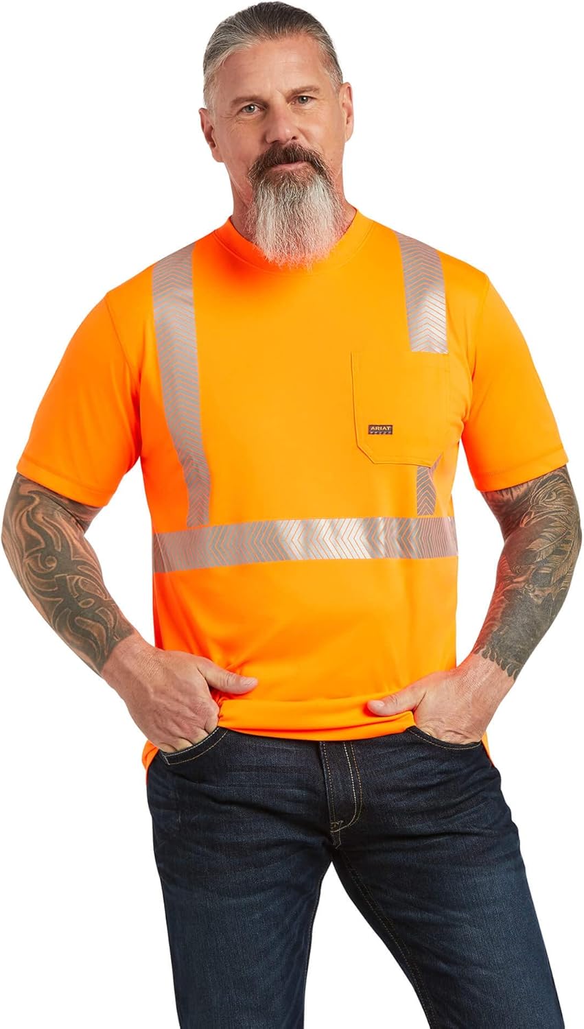 Ariat Men's Rebar Hi-Vis ANSI T-Shirt