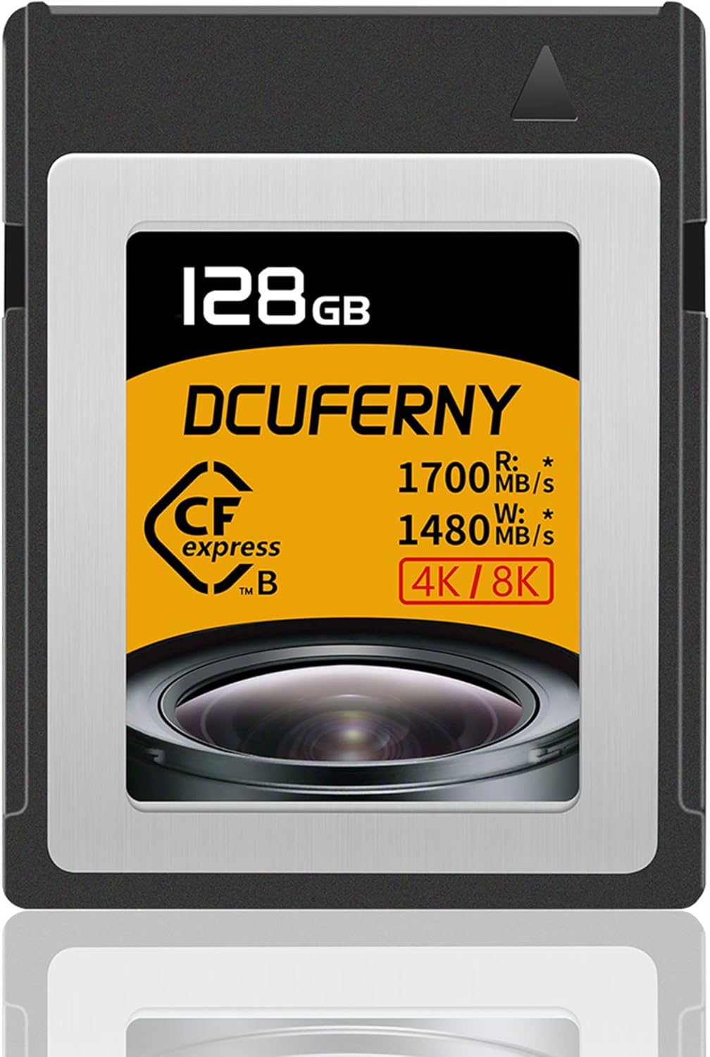 128G CFexpress Type B Memory Card,Up to1700MB/s Read1480MB/s,Write Raw 4K/8K Video Recording for Express Transfer& Large Storage For Nikon Z6/Z7/Z9/D6,Canon EOS1DX/EOS-R5,Panasonic S1/S1R,DJI Ronin 4D