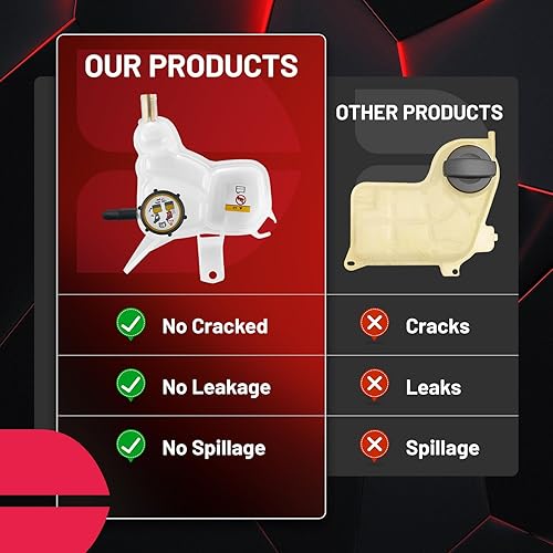 Vista 69 de BDFHYK Tanque de desbordamiento de depósito de expansión de refrigerante del motor compatible con Transit-150 Transit-250 Transit-350 HD 2015-2019