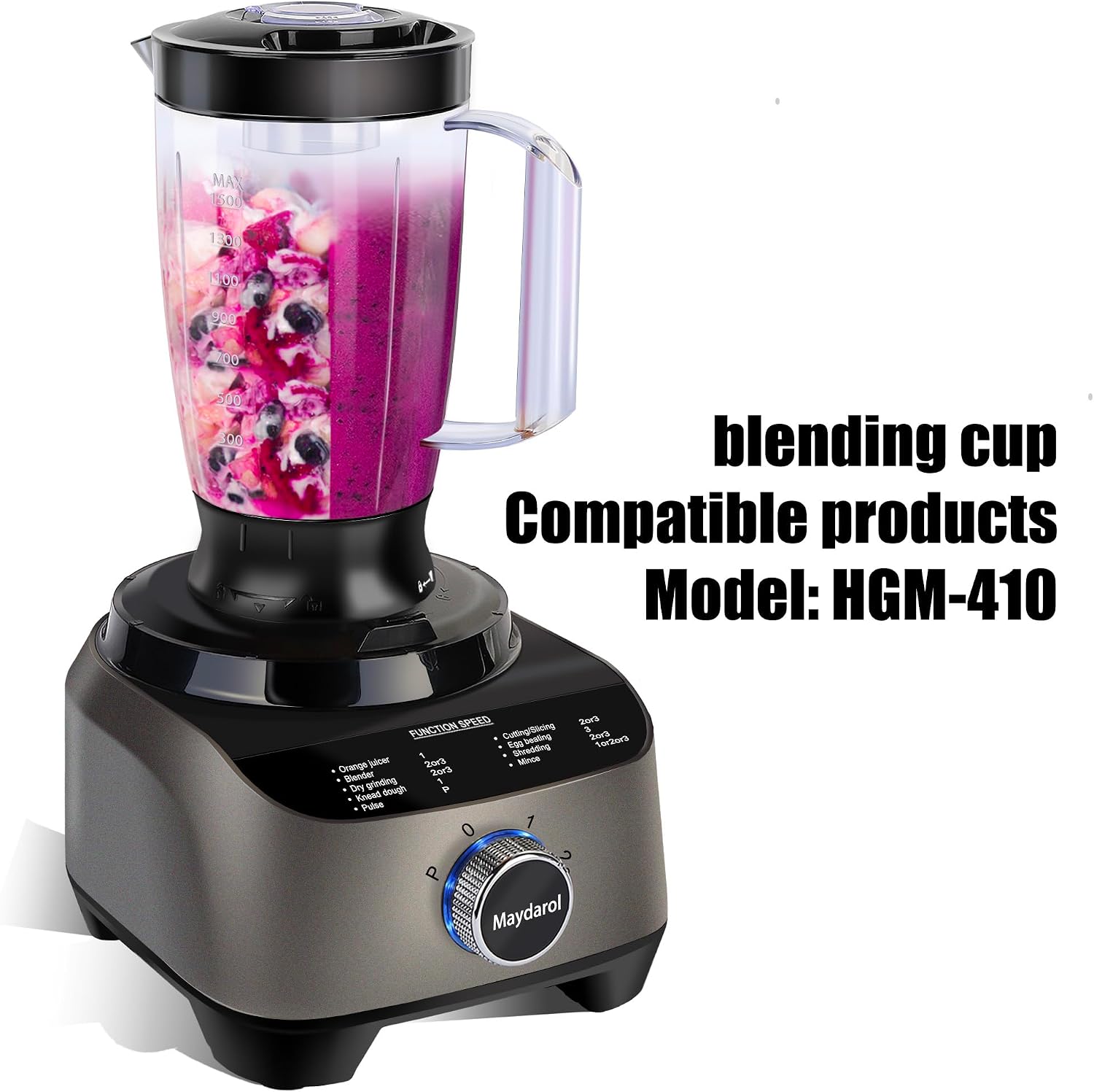 14-Cup Food Processor,HGM-410 Blending Jar Accessories